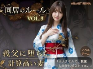 【官能漫画】同居のルール ―義父に堕ちた計算高い妻―Vol.3 完結編＜ノベルゲーム＞（実写系）【d_765107】｜あらすじ・サンプル全ページ確認【FANZA】